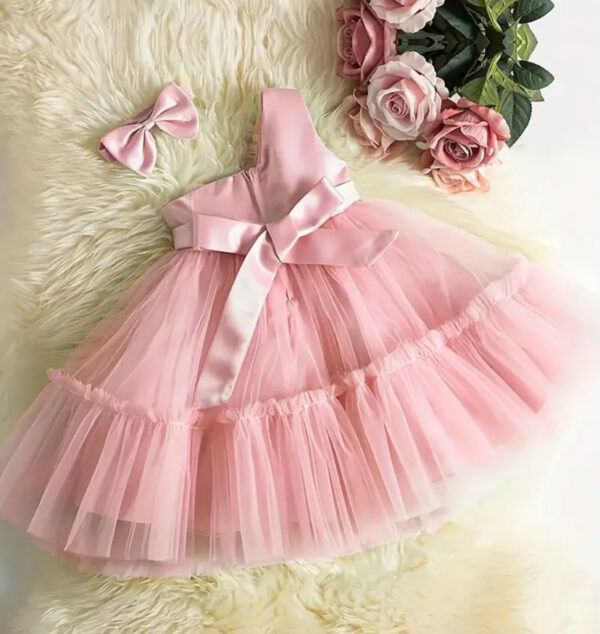 Vestido de fiesta rosa - Imagen 2